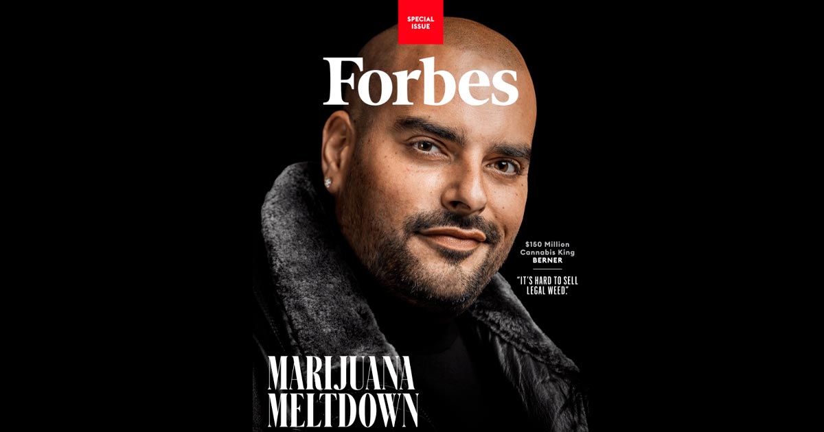 Berner sulla copertina di Forbes