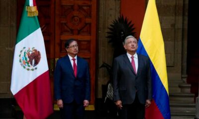 I presidenti colombiano e messicano