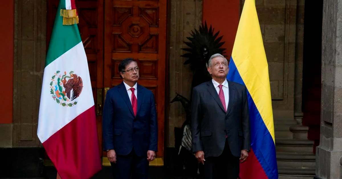 I presidenti colombiano e messicano