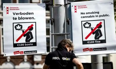 Vietato fumare cannabis per le strade di Amsterdam