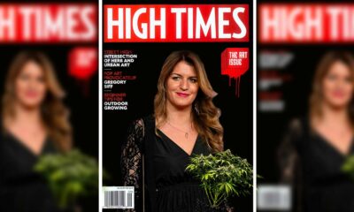 Marlène Schiappa sulla prima pagina di High Times