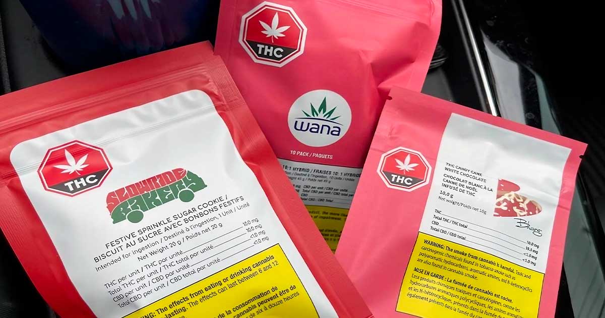 Il THC negli edibles in Canada