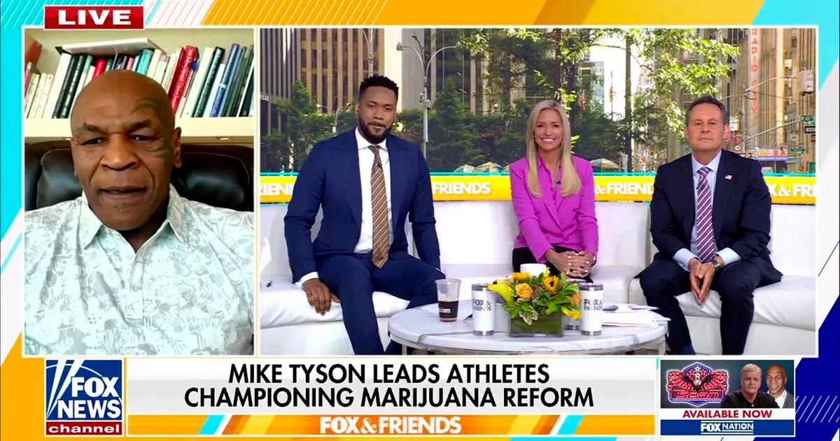 Tyson esorta Trump a legalizzare la cannabis
