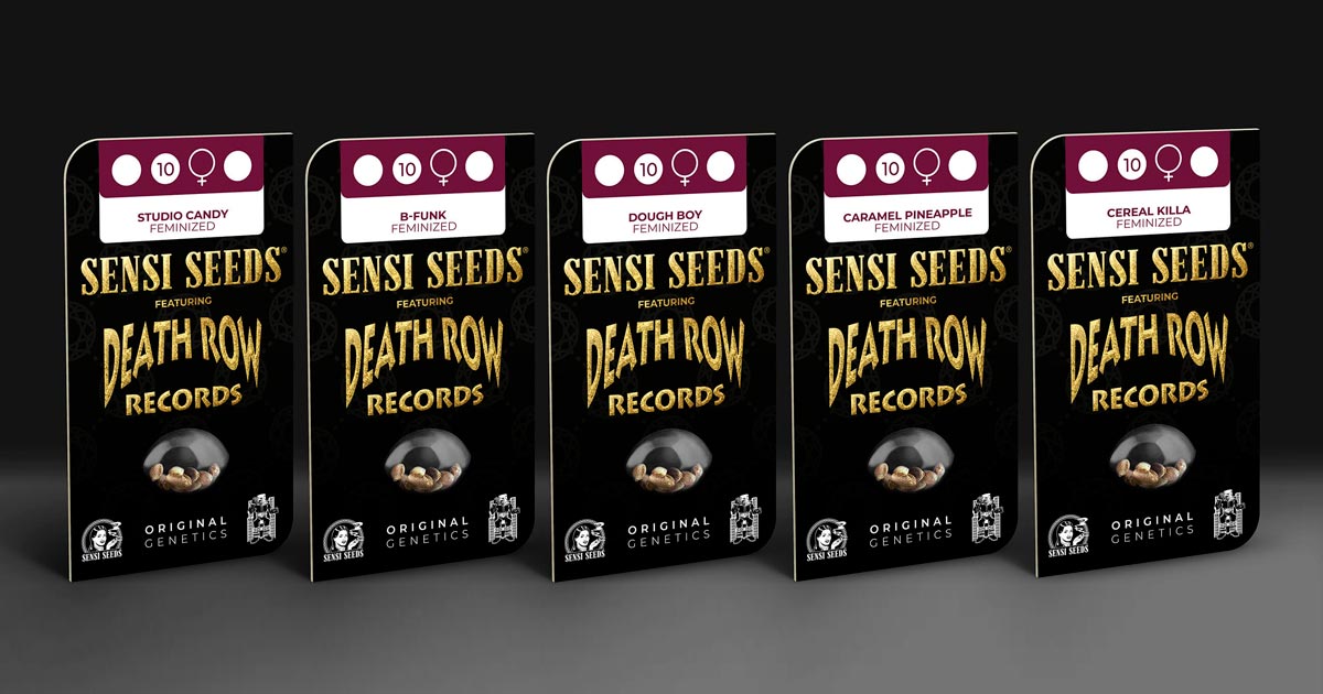 Sensi Seeds e Death Row Records lanciano i loro ceppi di cannabis