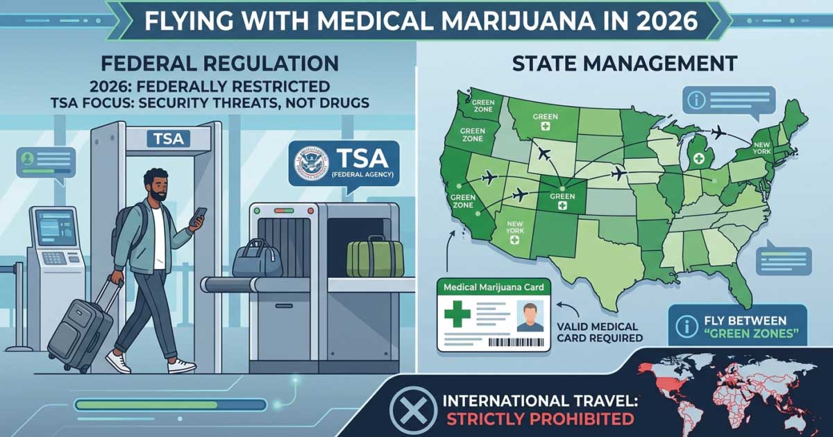 Uso di cannabis in aereo negli Stati Uniti
