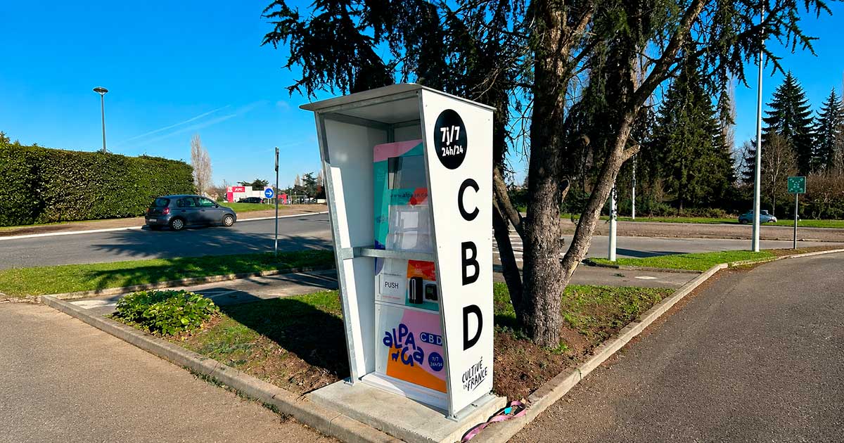 Distributore automatico di CBD