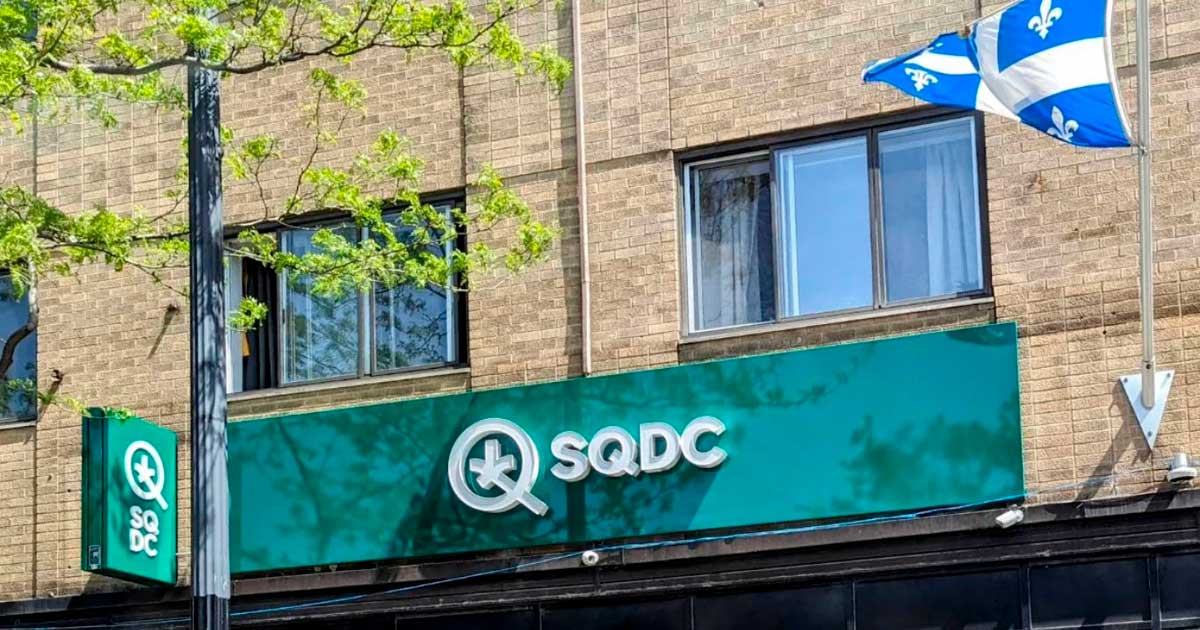 Vendite di cannabis presso la SQDC nel 2025
