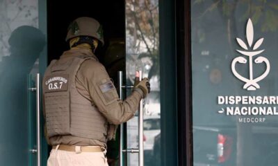 Irruzione in un dispensario di cannabis in Cile