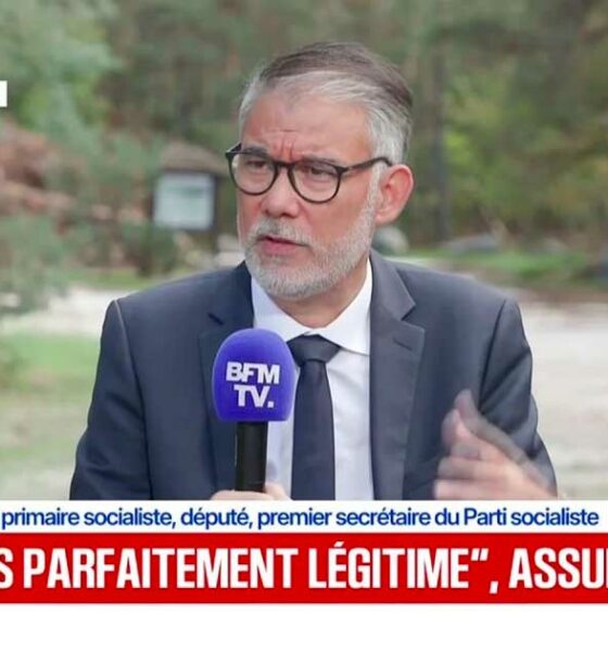 Olivier Faure e la cannabis su BFMTV