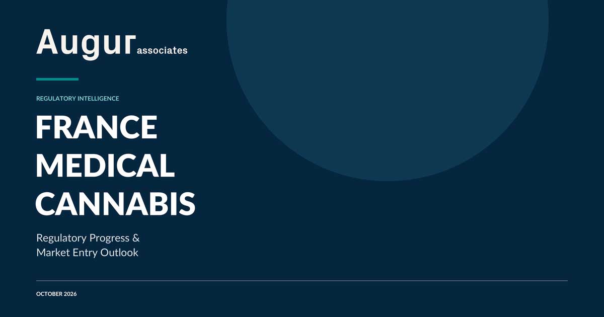 Nota di Augur Associates sulla cannabis terapeutica in Francia