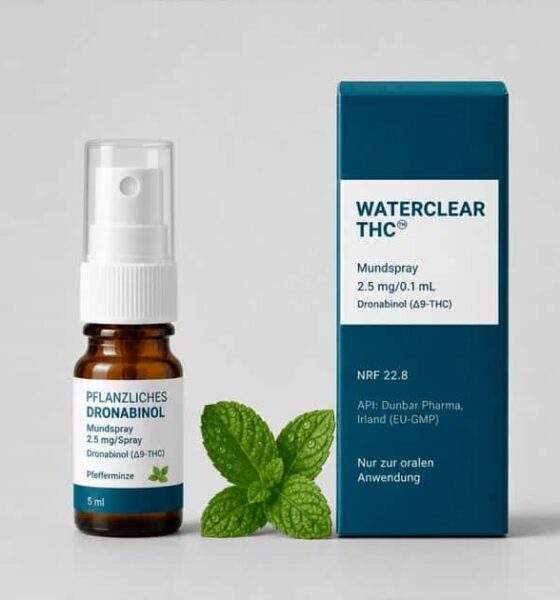 Spray al THC di Dunbar Pharma